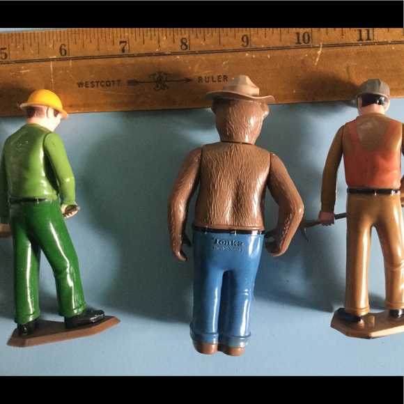 🔥Smokey the Bear 🐻 Vintage Tonka Figurine 80’s - Picture 9 of 16
